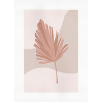 Komar Poster Minimalist Leaf Lover Abstrakt B/L: ca. 50x70 cm Minimalist Leaf Lover - (50,00/70,00cm) - Komar