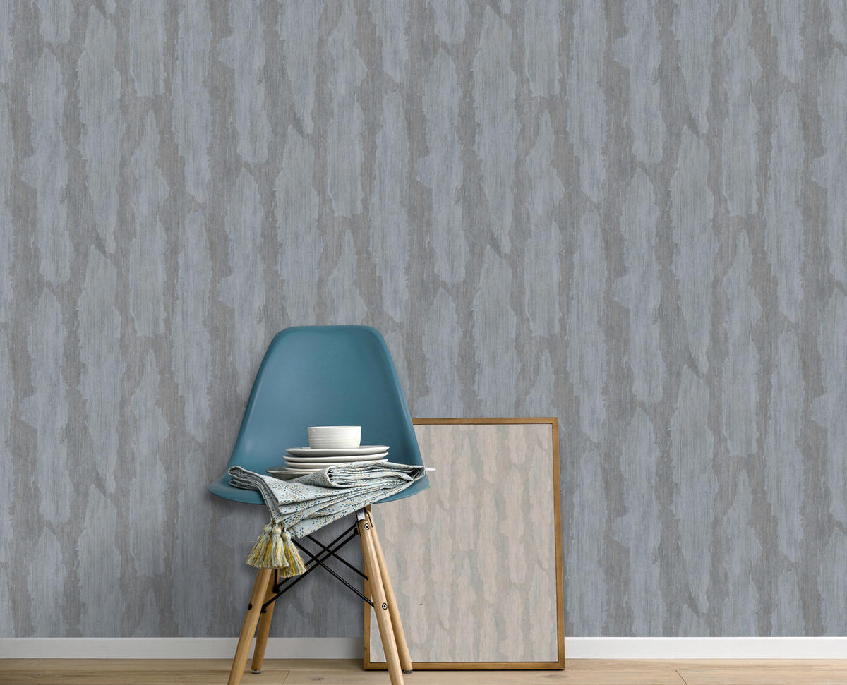 Erismann Vliestapete Struktur blau B/L: ca. 53x1005 cm Vliestapete_10347-08 - blau (53,00/1005,00cm) - Erismann