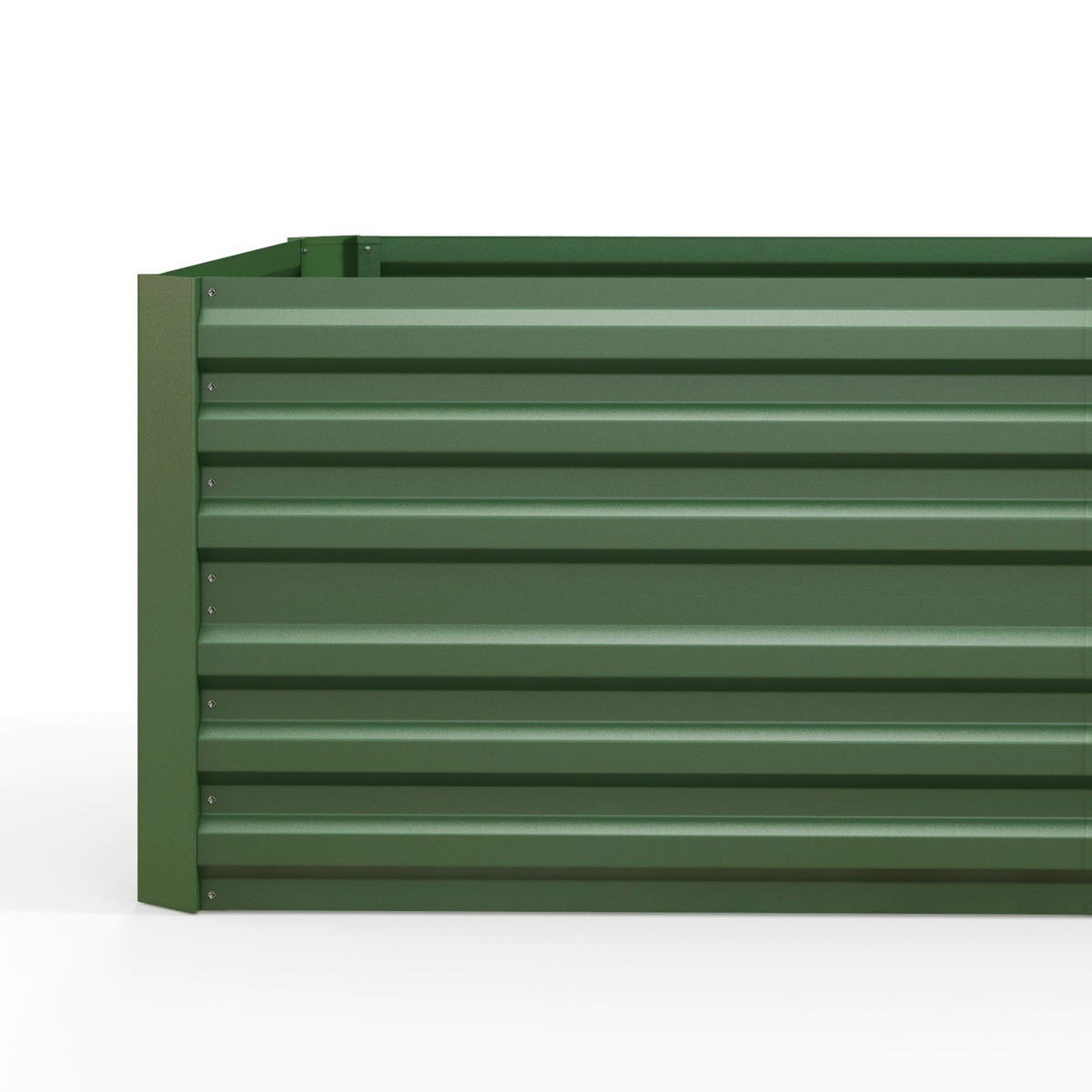 Outsunny Hochbeet grün Stahl B/H/L: ca. 90x59x180 cm Hochbeet - grün (180,00/90,00/59,00cm) - Outsunny