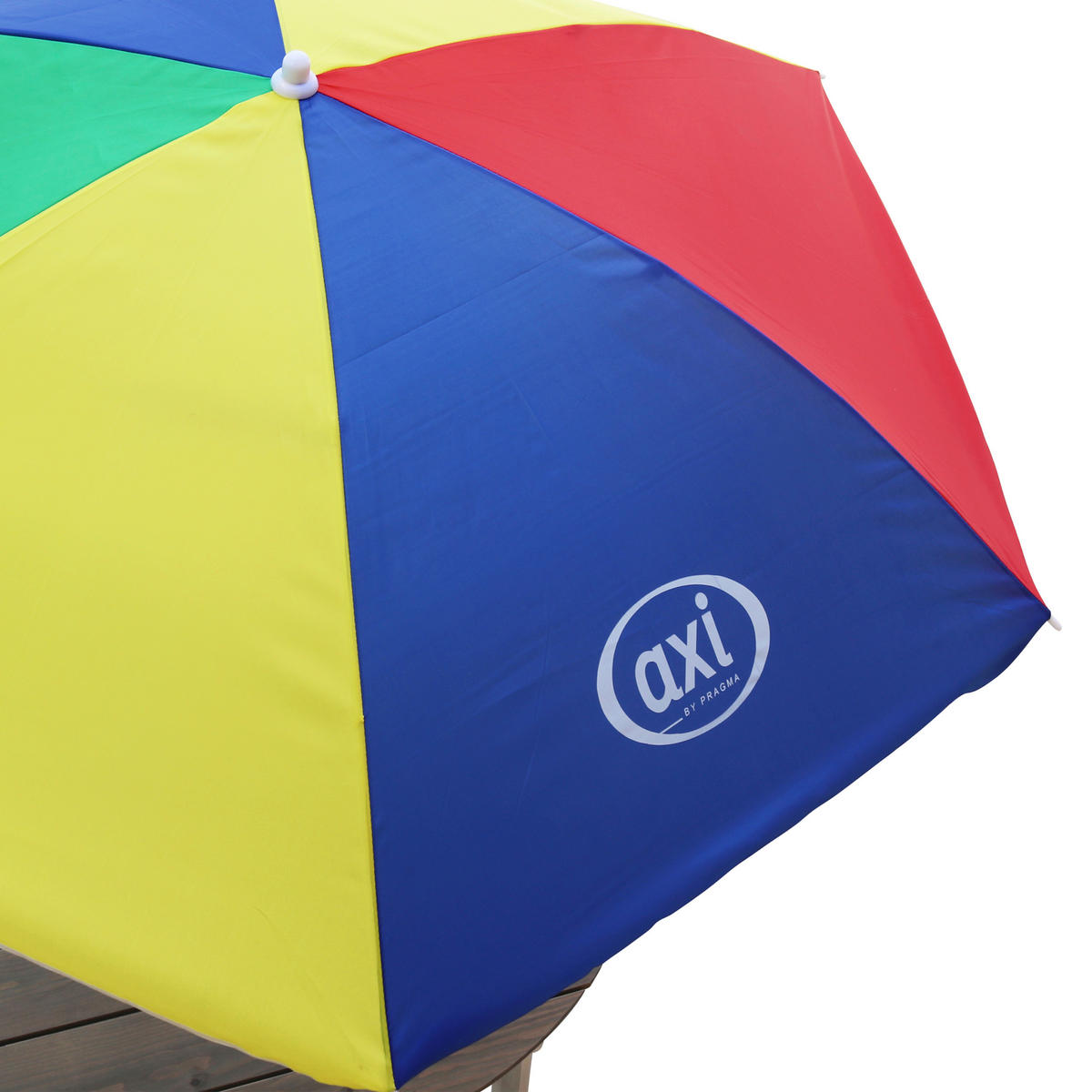 AXI Sonnenschirm regenbogen Kunststoff H/T: ca. 175x125 cm Sonnenschirm - regenbogen (125,00cm) - AXI