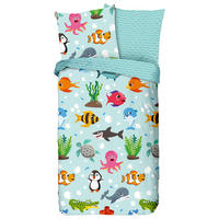 Baumwoll Bettwäsche Seaworld Renforce Seaworld - Multi (135,00/200,00cm) - Good Morning