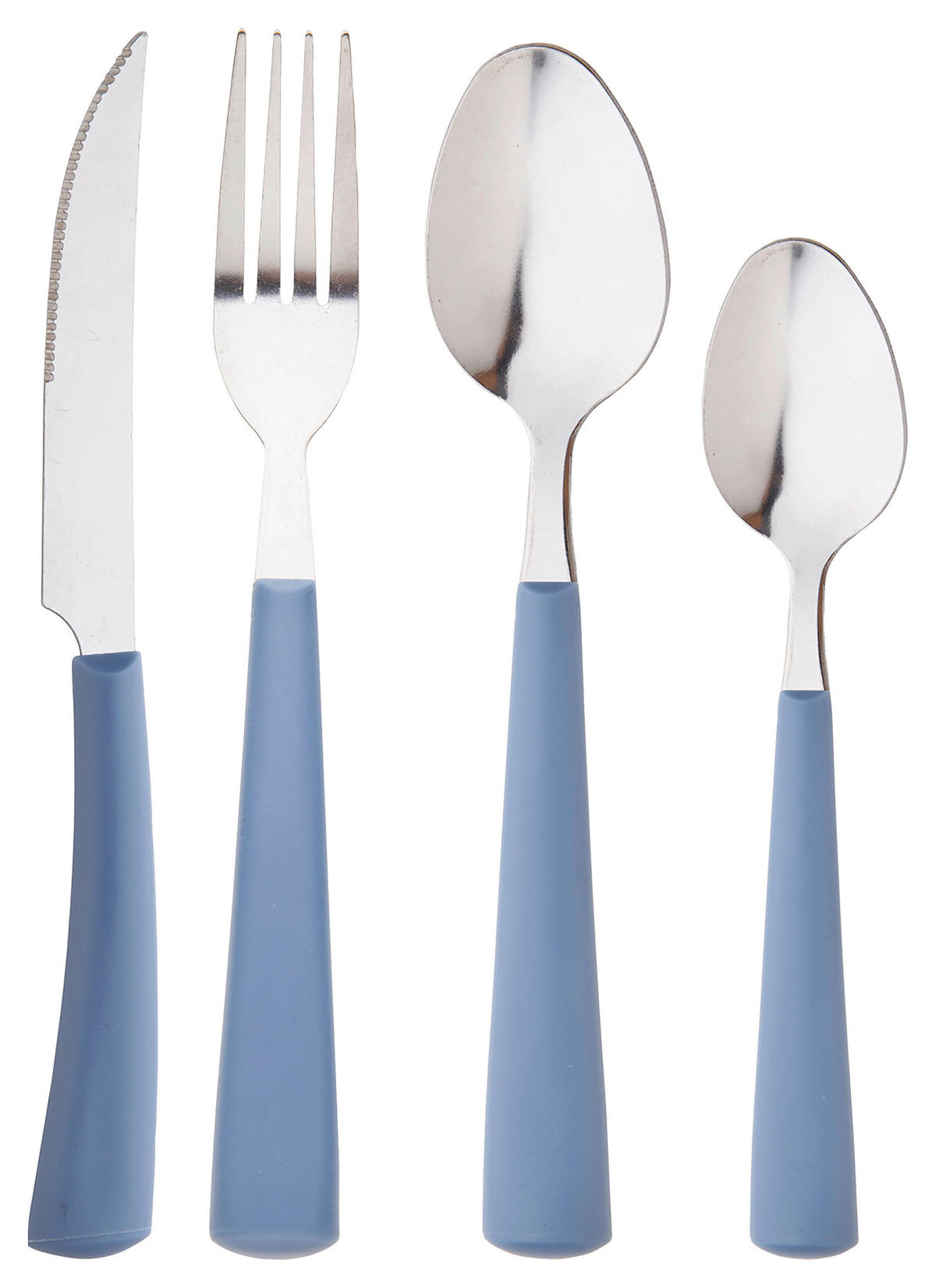 RENBERG Besteckset Lucky grau Edelstahl 24 tlg. Lucky - grau - RENBERG