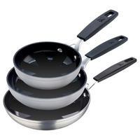 MASTERPRO Pfannenset Smart silber Aluminium Smart - silber - MASTERPRO