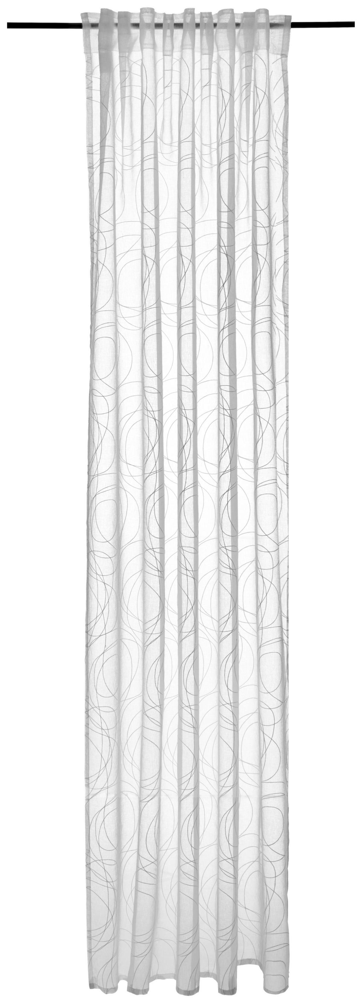 Kombivorhang Ditos weiß B/L: ca. 135x245 cm Ditos - weiß (135,00/245,00cm) - CASA CREATION