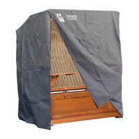 deVries Schutzhaube grau Polyester B/H/L: ca. 98x153x143 cm Schutzhaube Classic  XL - grau (143,00/98,00/153,00cm) - deVries