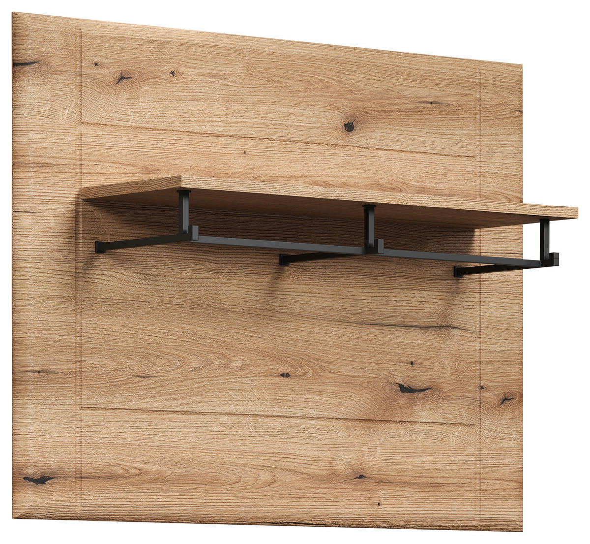 Garderobenpaneel Marlon Eiche Evoke Coast Nachbildung B/H/T: ca. 91x70x26 cm Marlon - Eiche (91,00/70,00/26,00cm)