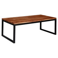 Couchtisch braun B/H/T: ca. 60x40x110 cm Couchtisch - braun (60,00/40,00/110,00cm) - Wohnling