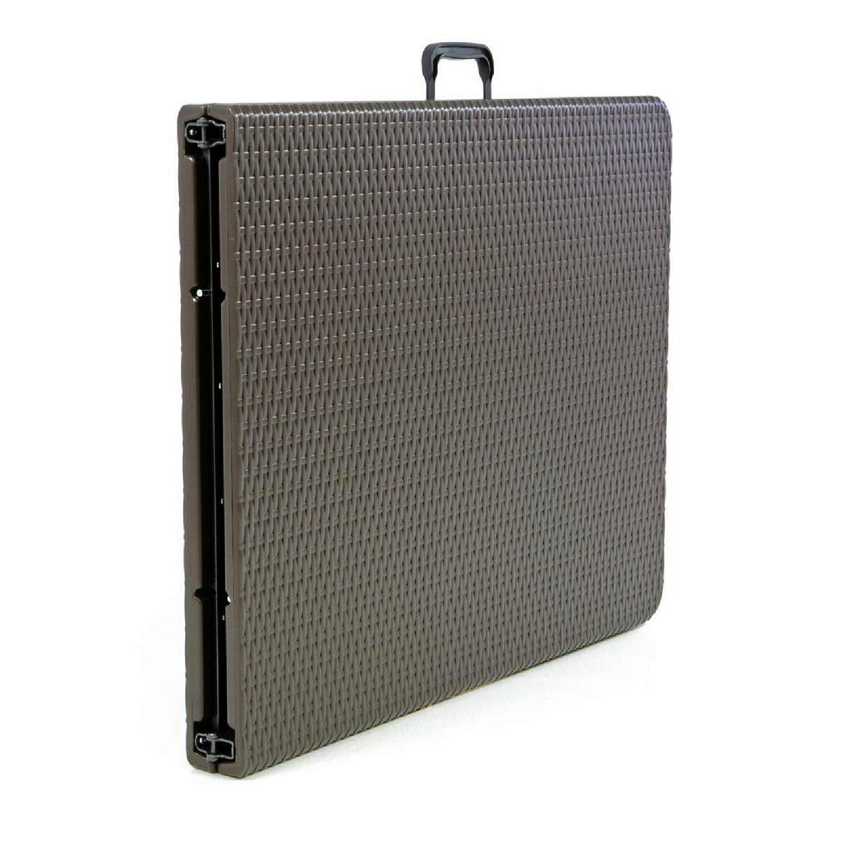 VCM Gartentisch braun Metall B/H/L: ca. 70x75x180 cm Gartentisch - braun (180,00/70,00/75,00cm) - VCM