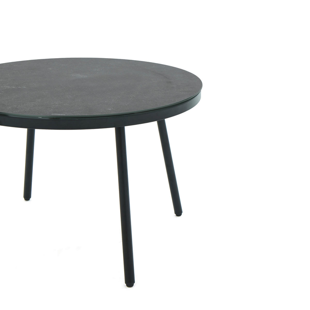 POCOline Gartensitzgruppe Verona dunkelgrau Stahl Verona - natur/dunkelgrau - POCOline