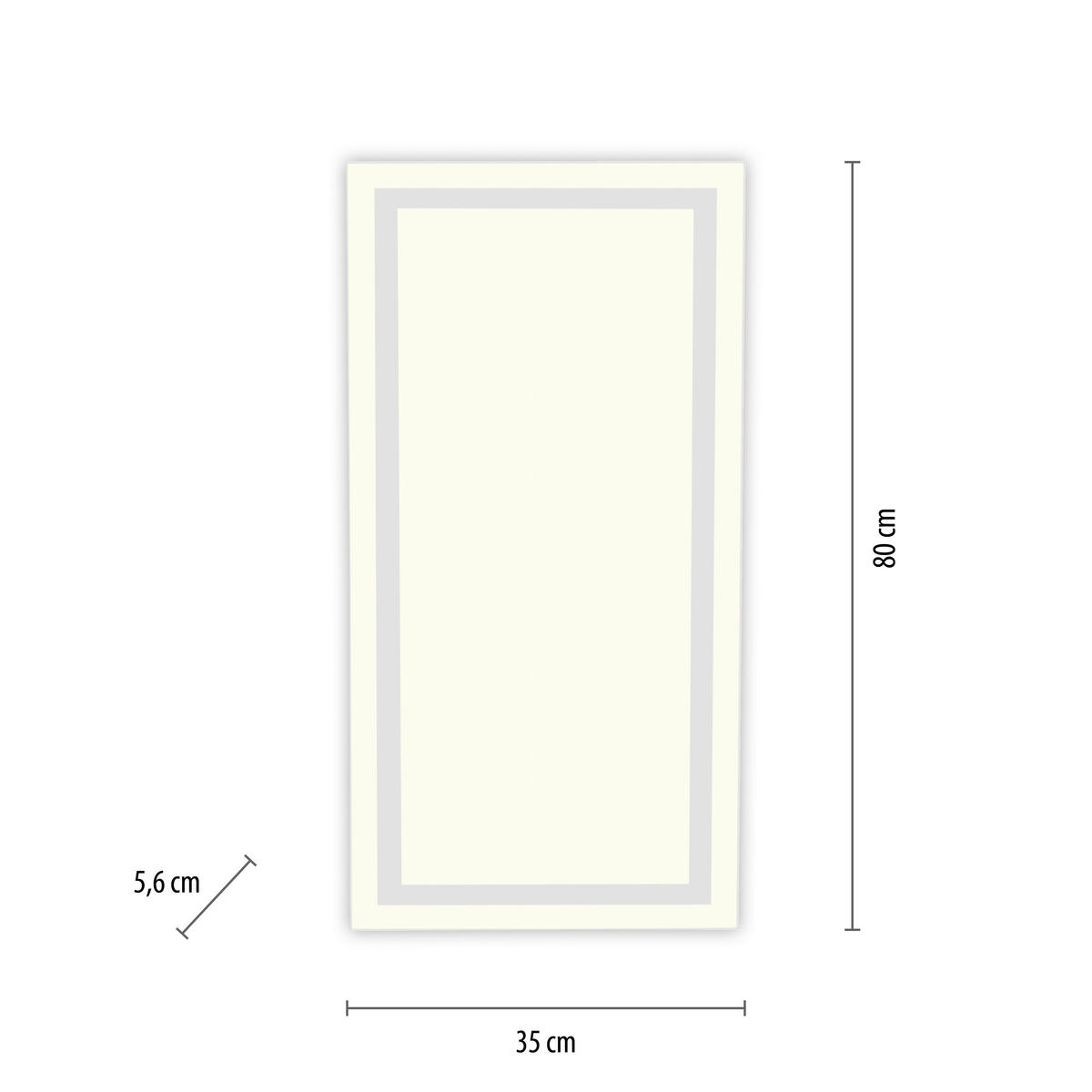 Just Light LED-Deckenleuchte BEDGING 14882-16 weiß Eisen Kunststoff B/H/T: ca. 80x5,6x35 cm 2 Brennstellen BEDGING - weiß (80,00/5,60/35,00cm) - Just Light