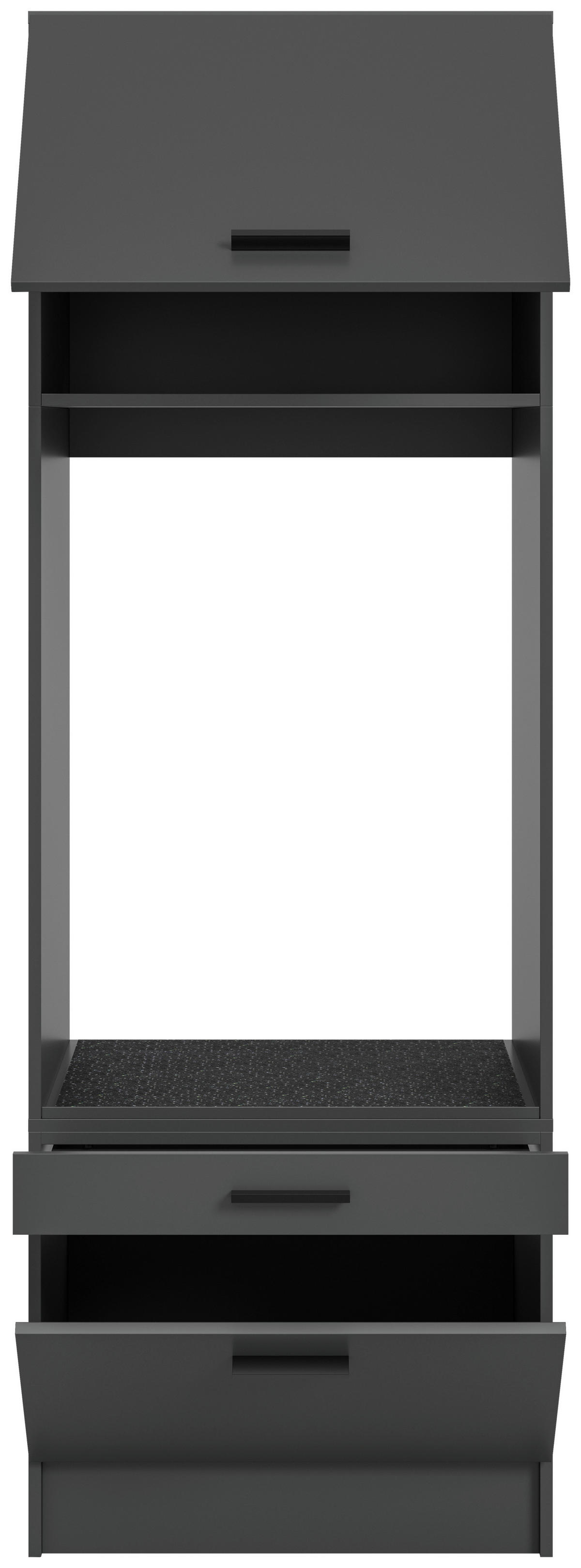 Waschmaschinenumbauschrank Free anthrazit B/H/T: ca. 66x196x68 cm Free - anthrazit (66,00/196,00/68,00cm) - xonox.home