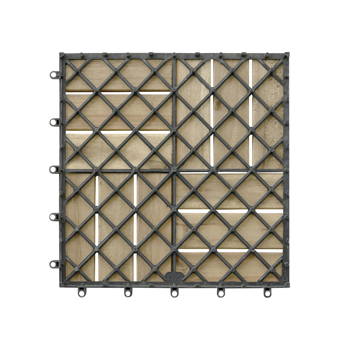 POCOline Terrassenfliese Natur natur B/L: ca. 30x30 cm Natur - natur (30,00/30,00/2,40cm) - POCOline