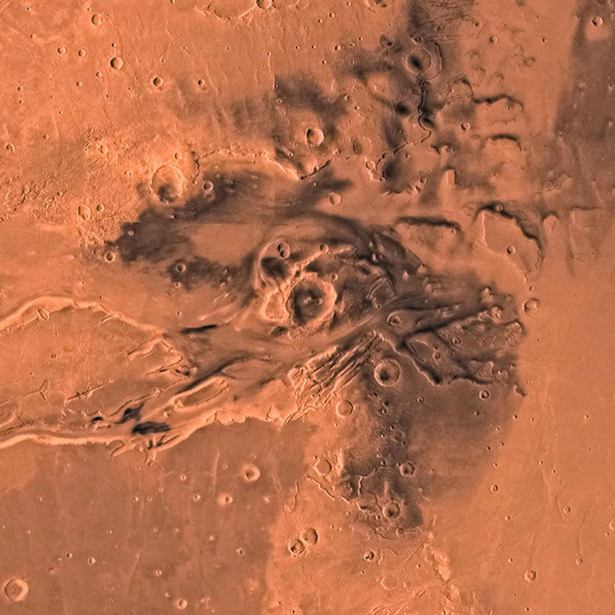 Komar Fototapete Mars D: ca. 125 cm Mars - (125,00cm) - Komar