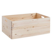 Zeller Allzweckkiste natur Holz B/H/L: ca. 40x24x60 cm Allzweckkiste - natur (60,00/40,00/24,00cm) - Zeller
