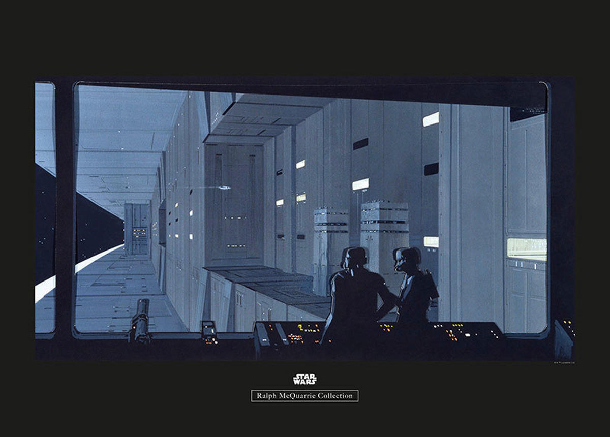 Komar Poster Star Wars Classic RMQ Death Star Co Star Wars B/L: ca. 70x50 cm Star Wars Classic RMQ Death Star Co - (70,00/50,00cm) - Komar