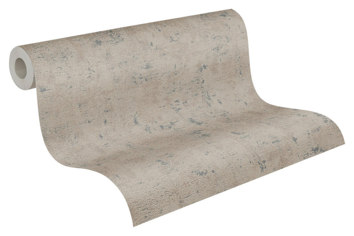 A.S.Création Vliestapete grau silber B/H/D: ca. 53x1005x8,8 cm Vliestapete - silber/grau (8,80/1005,00cm) - A.S.Creation