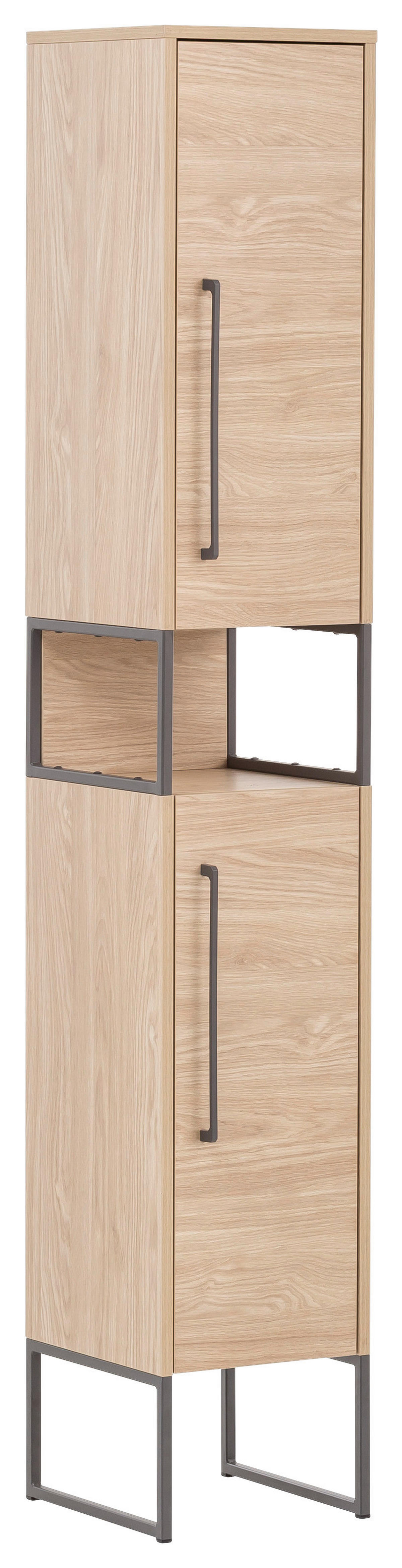 Hochschrank Limone Eiche hell Nachbildung B/H/T: ca. 30,4x183,4x33,1 cm Limone - Eiche (30,40/183,40/33,10cm) - Möbelpartner