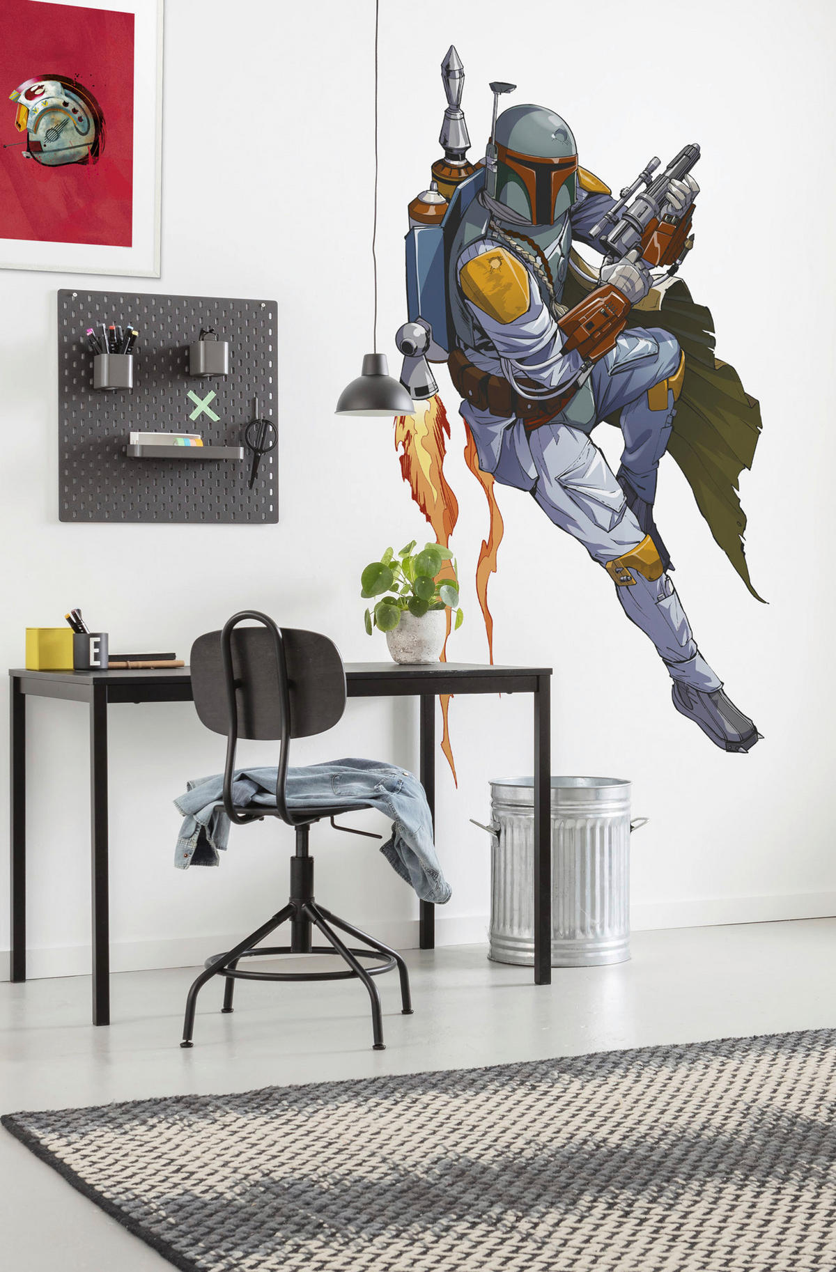 Komar Fototapete Star Wars XXL Boba Fett B/L: ca. 127x200 cm Star Wars XXL Boba Fett - (127,00/200,00cm) - Komar