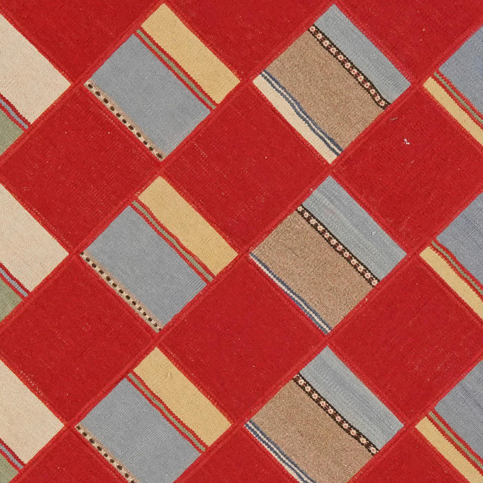 Thumbnail - PersaTepp Teppich Kelim Tekkehdouz bunt B/H/L: ca. 154x1x178 cm