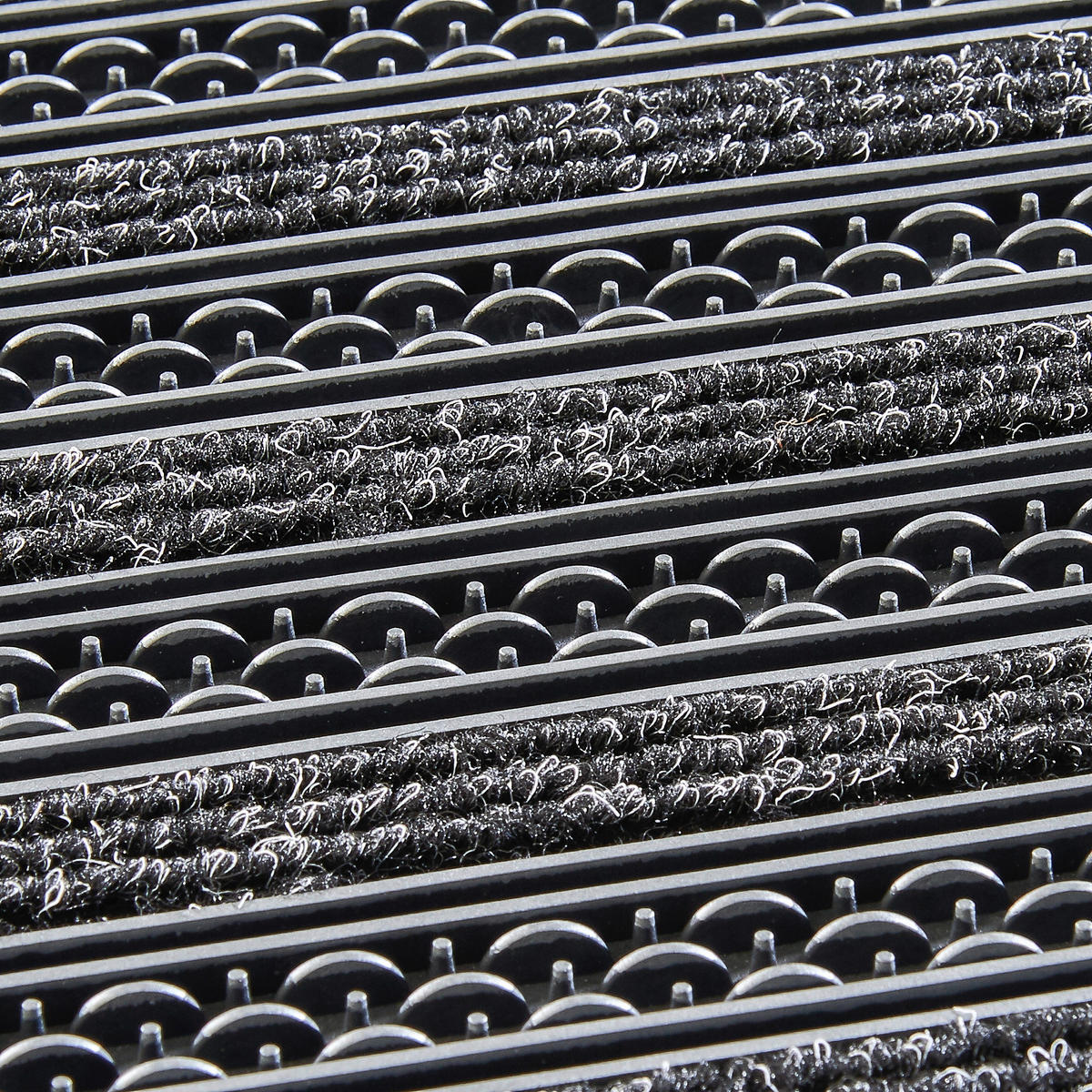 Fußmatte anthrazit B/L: ca. 44x70 cm Fußmatte_GridClean 44x70 anthrazit - anthrazit (44,00/70,00cm)