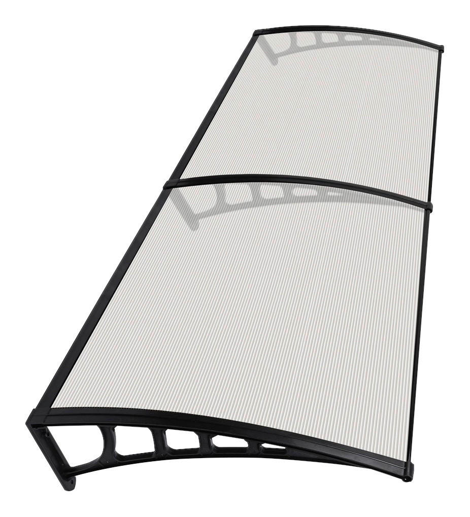 Burtas Vordach Vordach Crocus transparent B/H/L: ca. 240x23x80 cm Crocus - transparent (80,00/240,00/23,00cm) - Burtas Vordach
