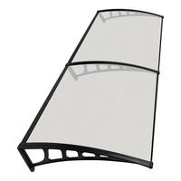 Burtas Vordach Vordach Crocus transparent B/H/L: ca. 240x23x80 cm Crocus - transparent (80,00/240,00/23,00cm) - Burtas Vordach