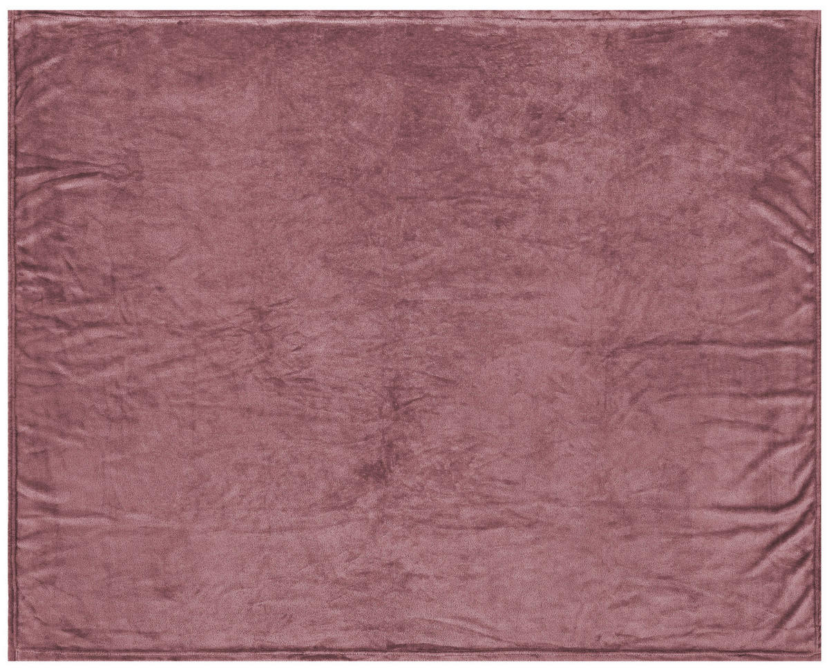 Flanelldecke Flanelldecke_XXL 160x220cm rosa - rosa (160,00/220,00cm)