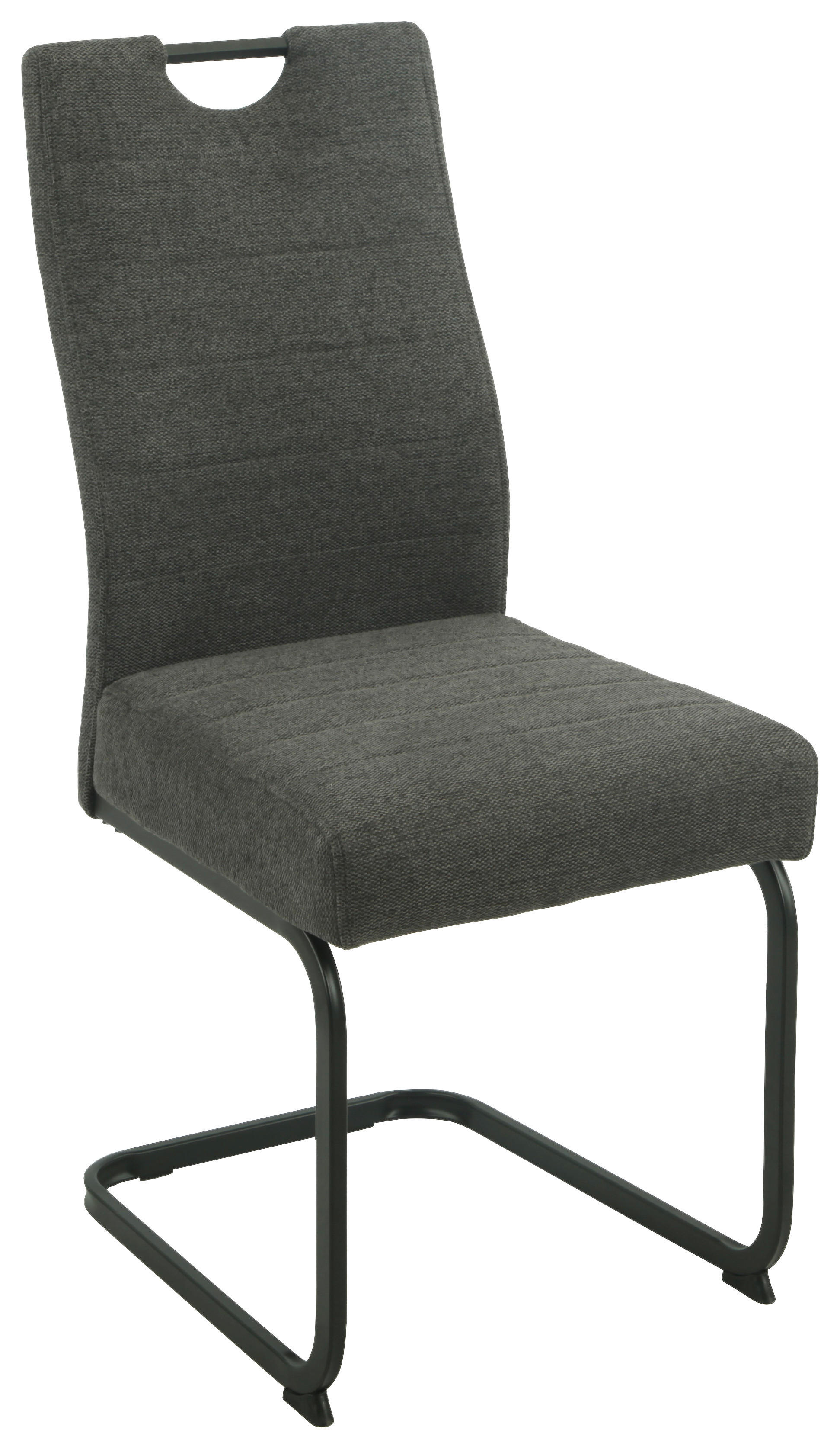 anthrazit schwarz Microfaser Metall B/H/T: ca. 59,5x98x44 cm Finni - schwarz/anthrazit (59,50/98,00/44,00cm)