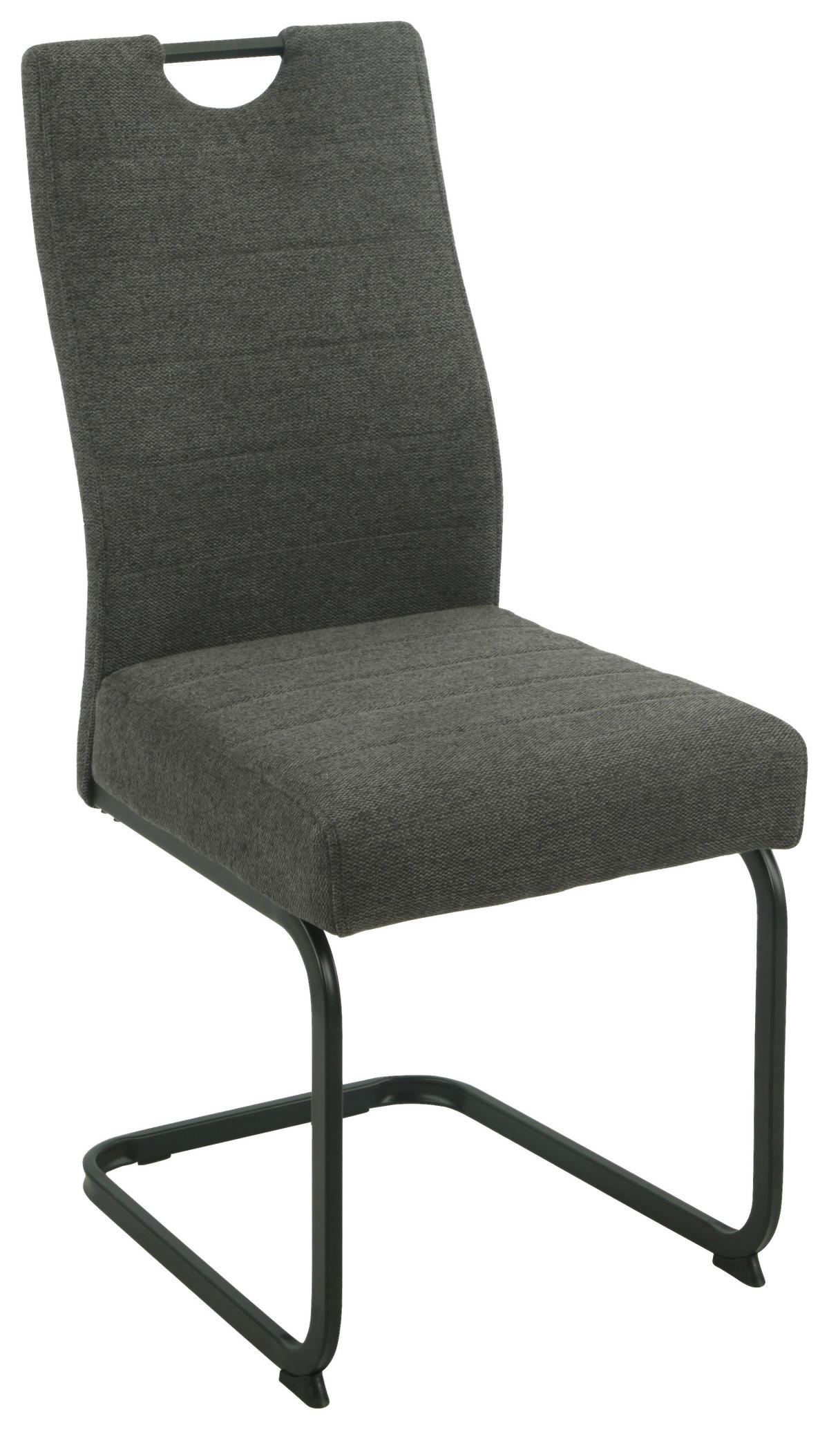 anthrazit schwarz Microfaser Metall B/H/T: ca. 59,5x98x44 cm Finni - schwarz/anthrazit (59,50/98,00/44,00cm)