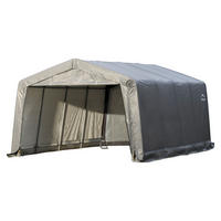 ShelterLogic Weidezelt 18m² grau Kunststoff 18m² - grau - ShelterLogic
