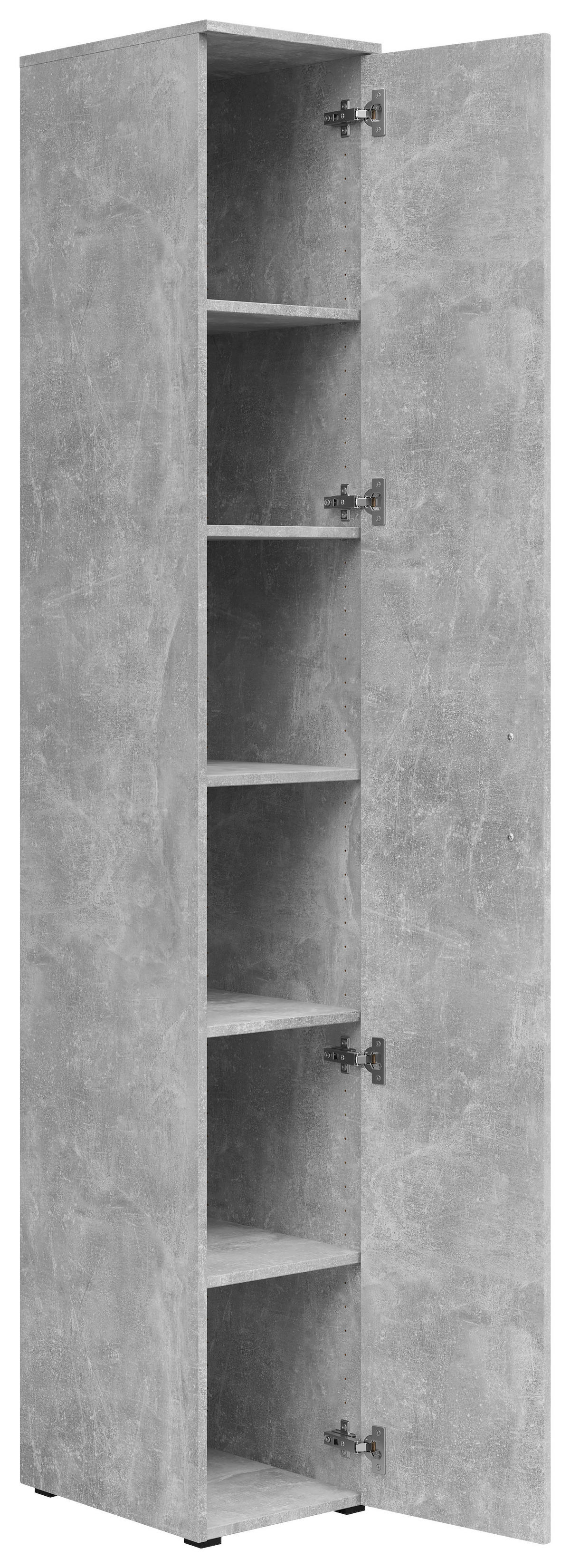 Schrank Multi-Stauraum Typ 8 Beton Optik B/H/T: ca. 30x195x40 cm Multi-Stauraum Typ 8 - Beton (30,00/195,00/40,00cm)