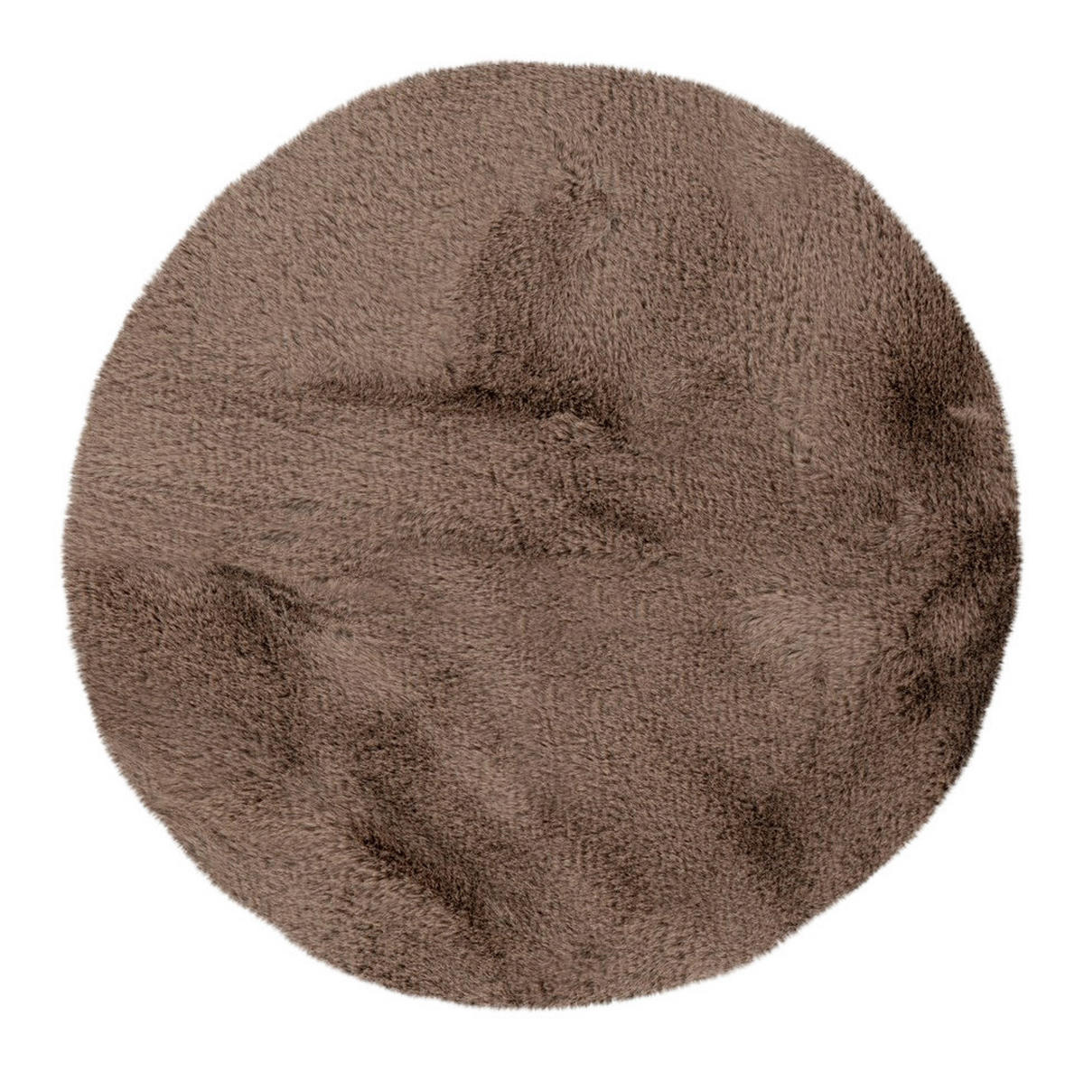 Kayoom Hochflorteppich Badematte Rabbit 225 sand B/H/L: ca. 100x3,5x100 cm Badematte Rabbit 225 - sand (100,00/100,00/3,50cm) - Kayoom