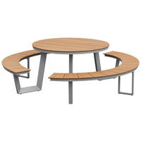 POCOline Gartensitzgruppe grau Alu Gartenset - champagner/grau - POCOline