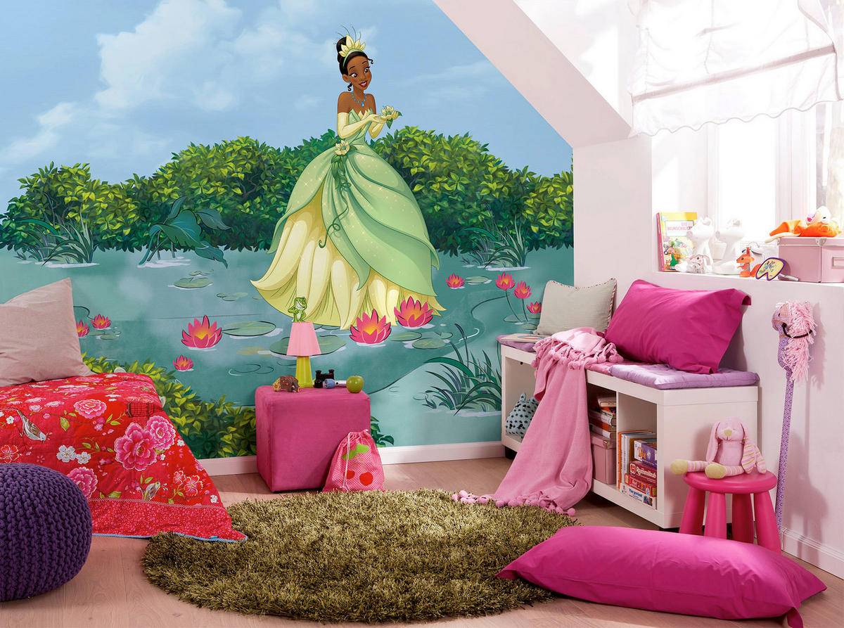 Komar Fototapete Tiana Lucky Pond B/L: ca. 300x250 cm Tiana Lucky Pond - (300,00/250,00cm) - Komar