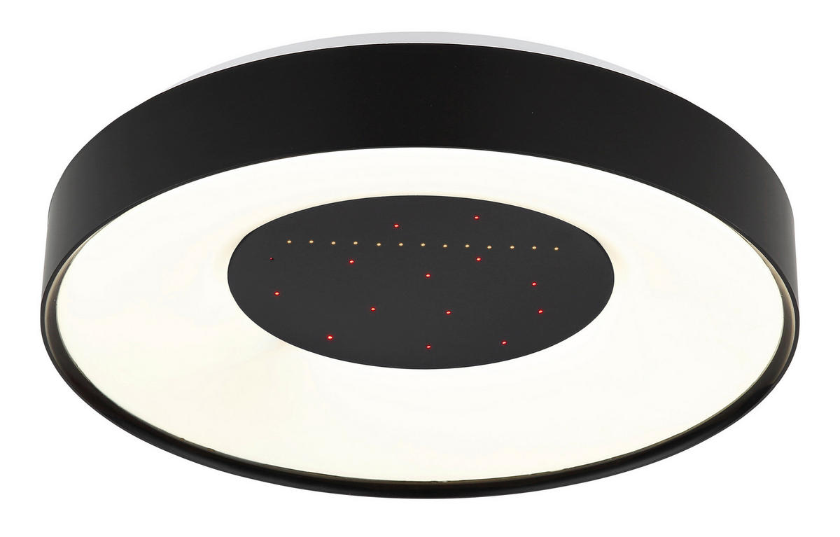 GLOBO Deckenventilator Deckenleuchte-Jolliana - weiß/schwarz (40,00/9,00/42,00cm) - GLOBO