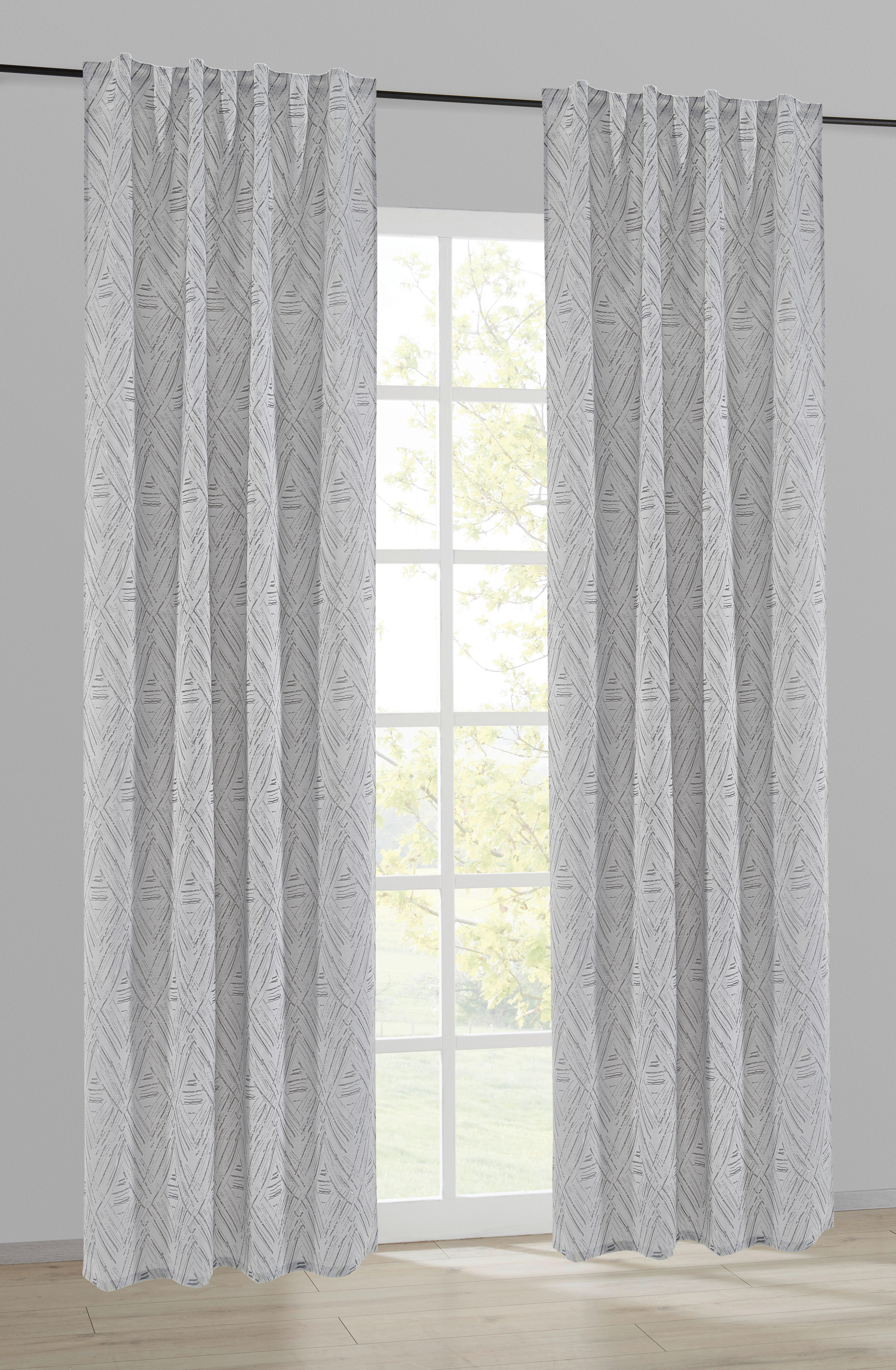Kombivorhang Serena silber B/L: ca. 140x245 cm Serena - silber (140,00/245,00cm)