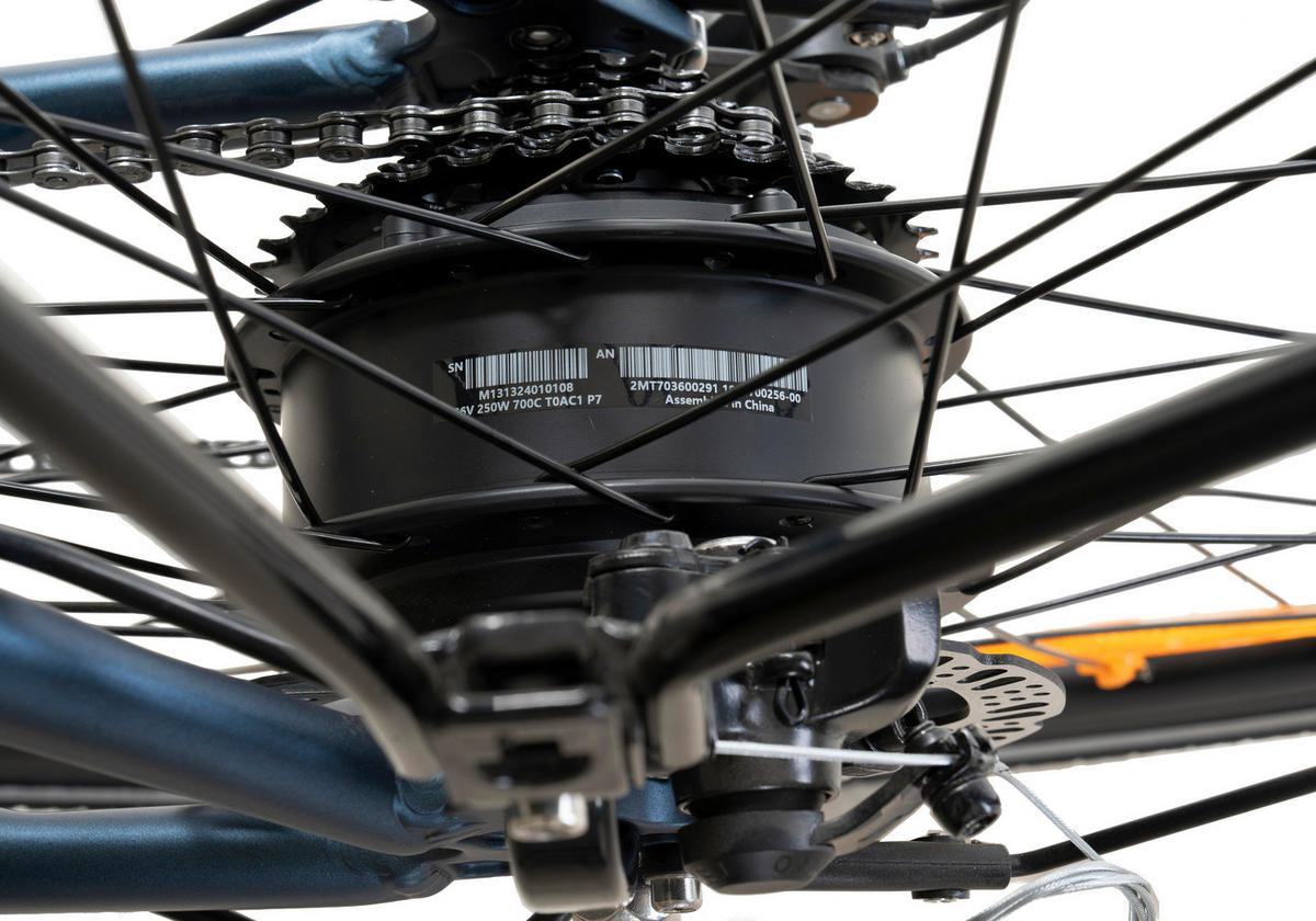 Adore E-Bike ATR-190 ATR-190 28 Zoll Rahmenhöhe 53 cm 24 Gänge blau blau ca. 250 W ca. 28 Zoll ATR-190 - blau - Adore