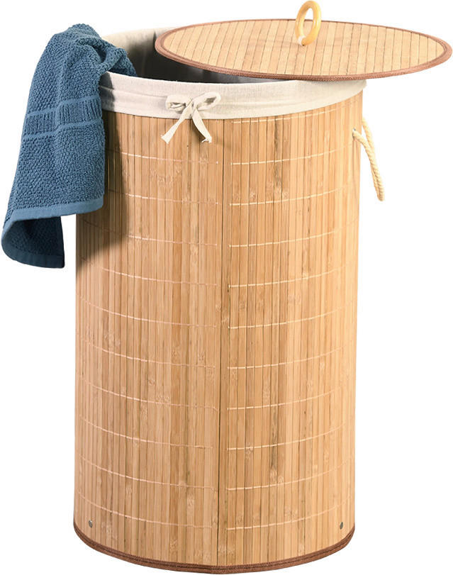Kesper Wäschesammler braun Polyester B/H/L: ca. 31x4x61 cm Wäschesammler - braun (61,00/31,00/4,00cm) - Kesper