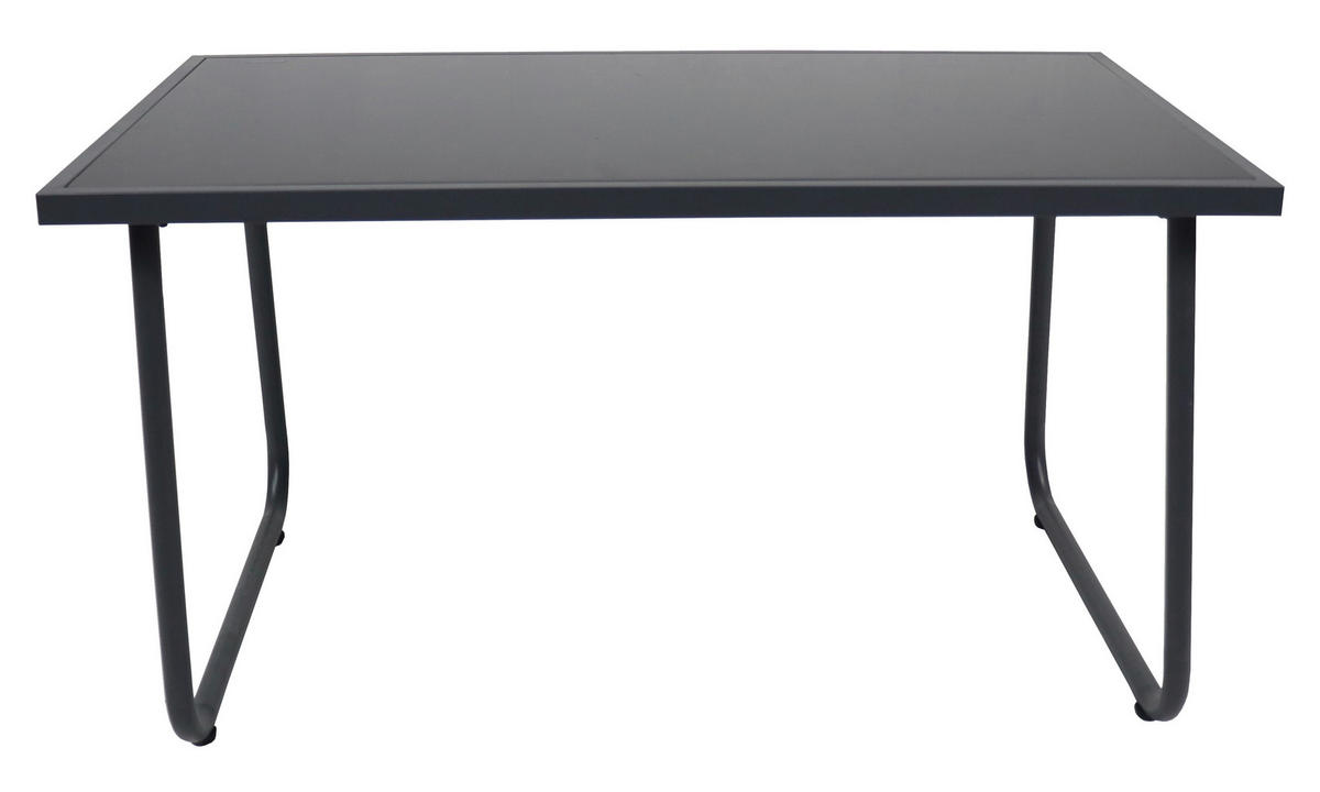 VCM Gartensitzgruppe Lexila schwarz Textilene B/H/L: ca. 110x76x74 cm Lexila - schwarz (74,00/110,00/76,00cm) - VCM