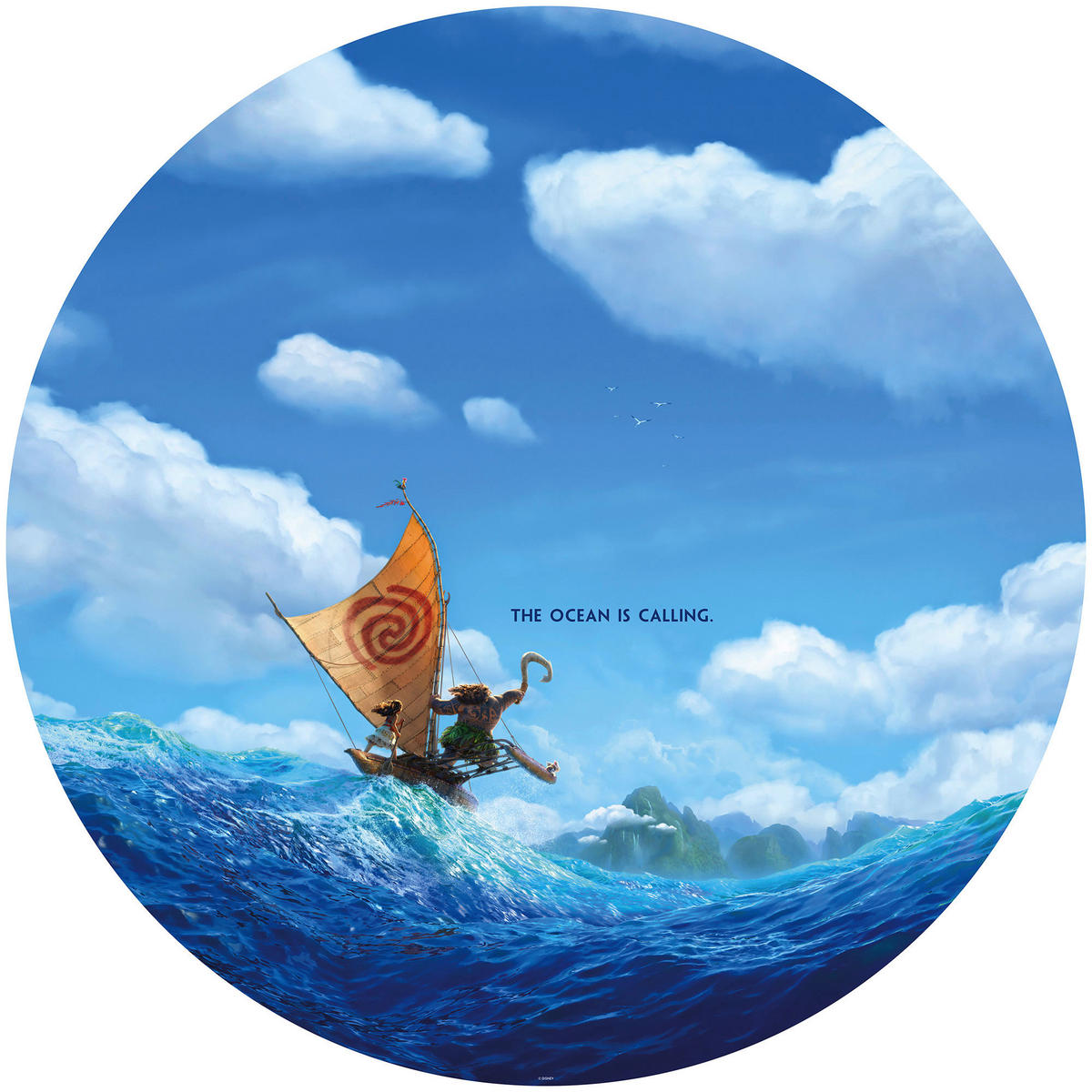 Komar Fototapete Moana Ocean is Calling D: ca. 125 cm Moana Ocean is Calling - (125,00cm) - Komar