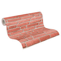A.S.Creation Vliestapete Best of Wood`n Stone 2nd Edition Steine rot B/L: ca. 53x1005 cm Best of Wood`n Stone 2nd Edition - rot (53,00/1005,00cm) - A.S.Creation