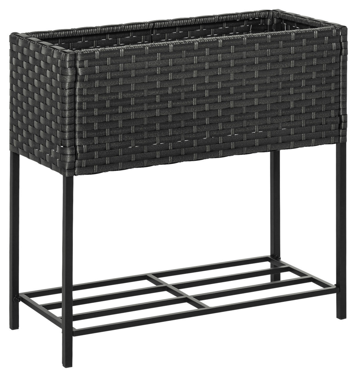 Outsunny Hochbeet B/H/T: ca. 70x72x30 cm Hochbeet MH867-038 - braun (70,00/72,00/30,00cm) - Outsunny