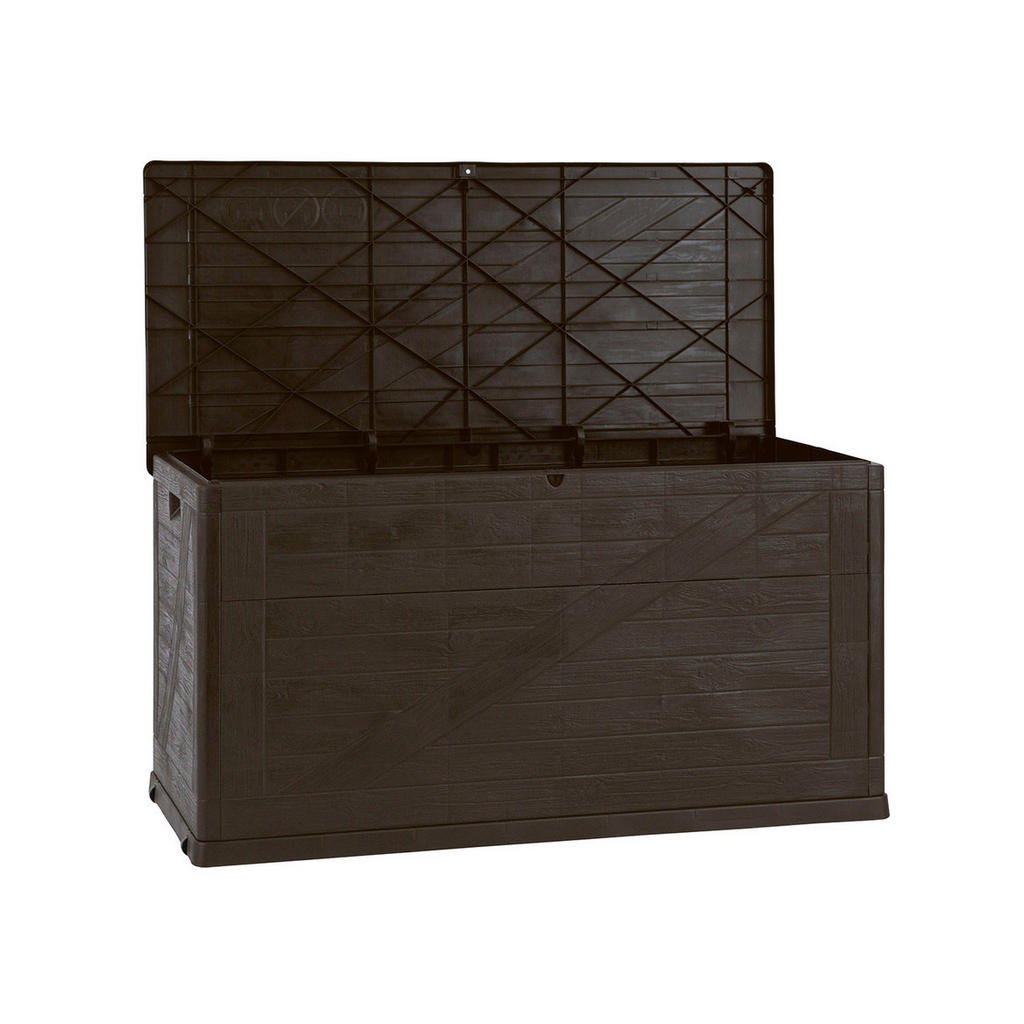 Thumbnail - Toomax Aufbewahrungsbox Wood braun Kunststoff B/H/L: ca. 63x56x120 cm