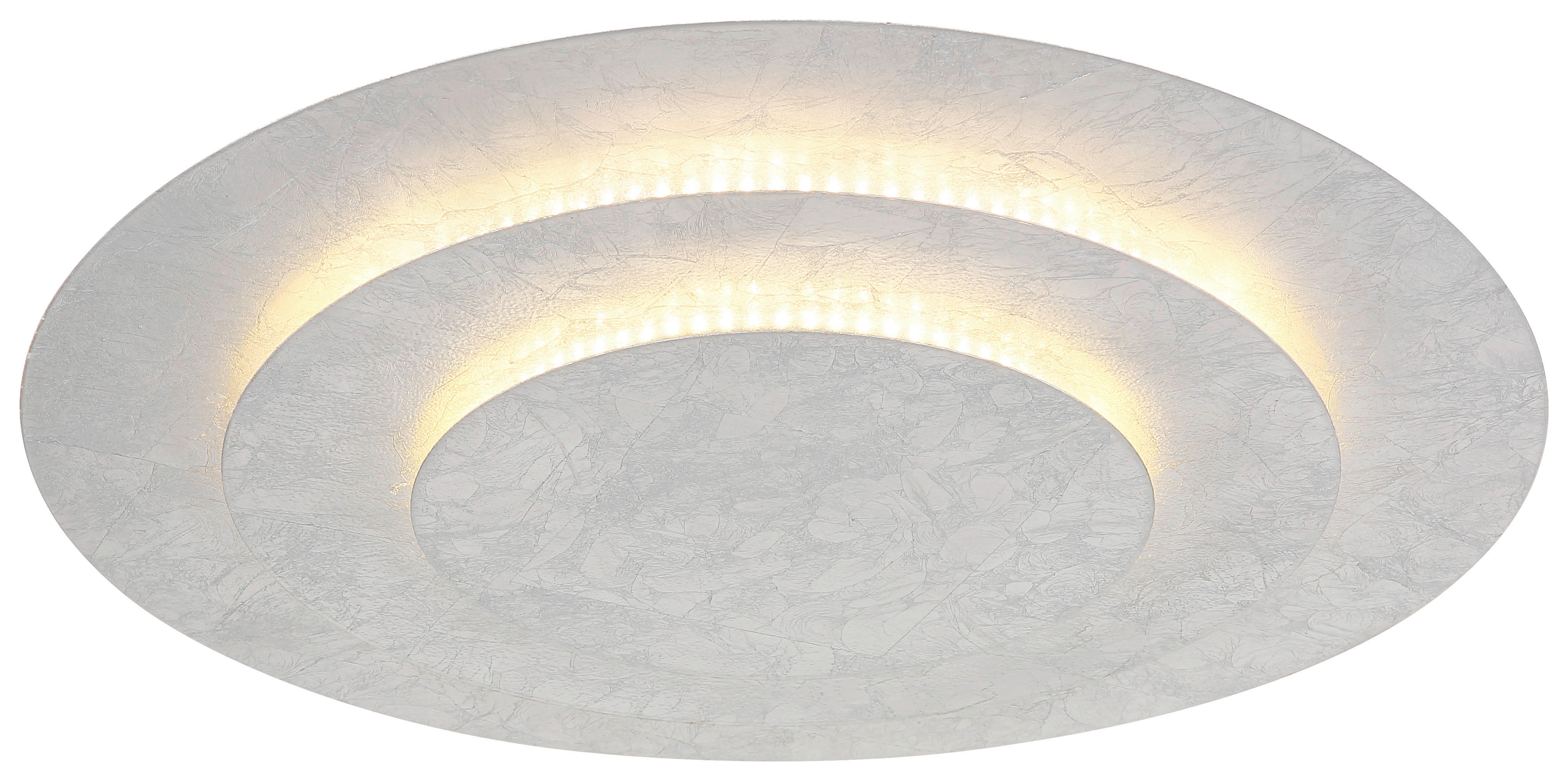 GLOBO LED-Deckenleuchte Heda 48465-40S silber Metall H/D: ca. 7x49 cm Heda - silber (49,00/7,00cm) - GLOBO