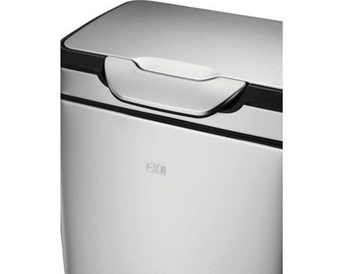 EKO Mülleimer silber B/H: ca. 29x67,4 cm Mülleimer - silber (29,00/67,40cm) - EKO