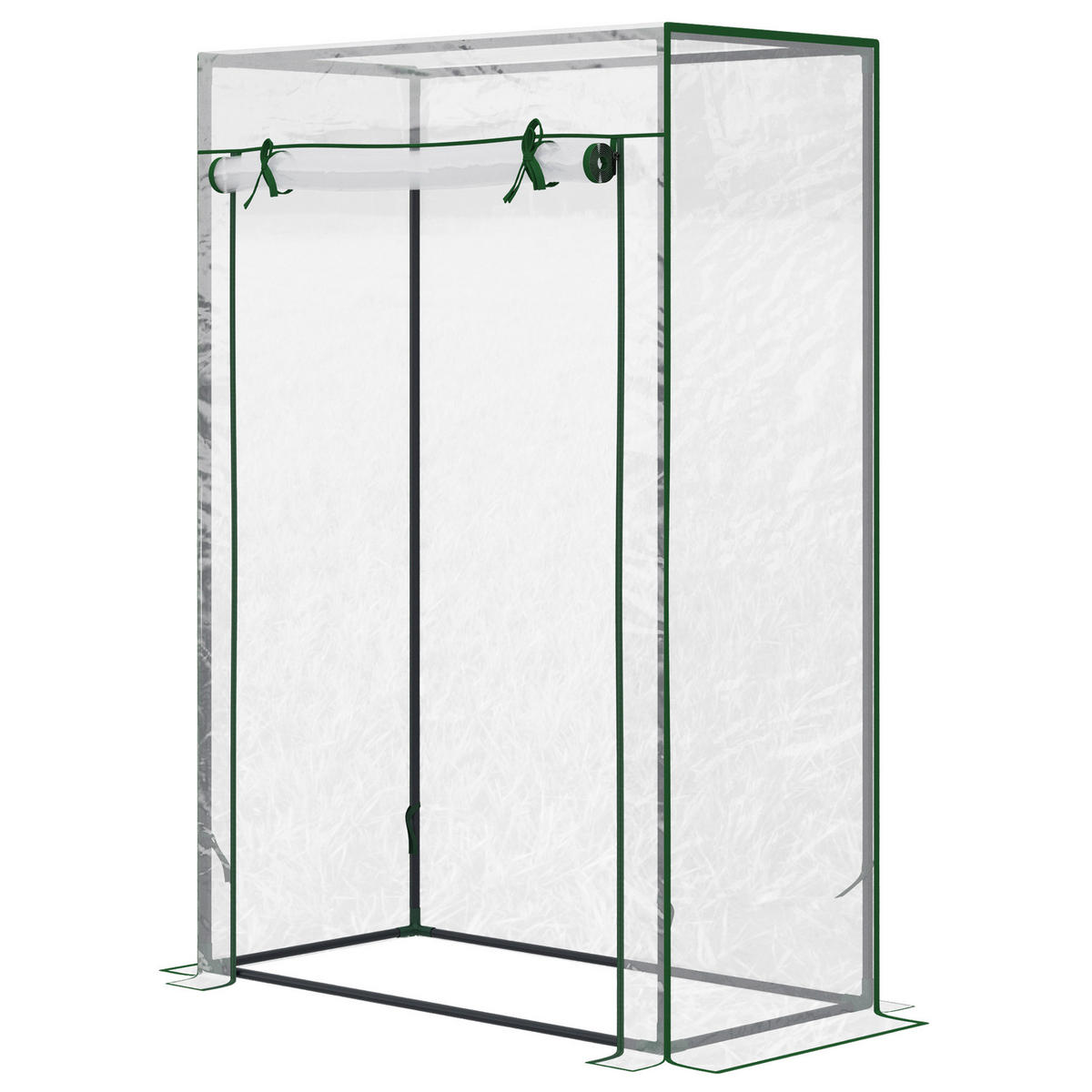 Outsunny Gewächshaus B/H/L: ca. 50x150x100 cm Gewächshaus - transparent (100,00/50,00/150,00cm) - Outsunny