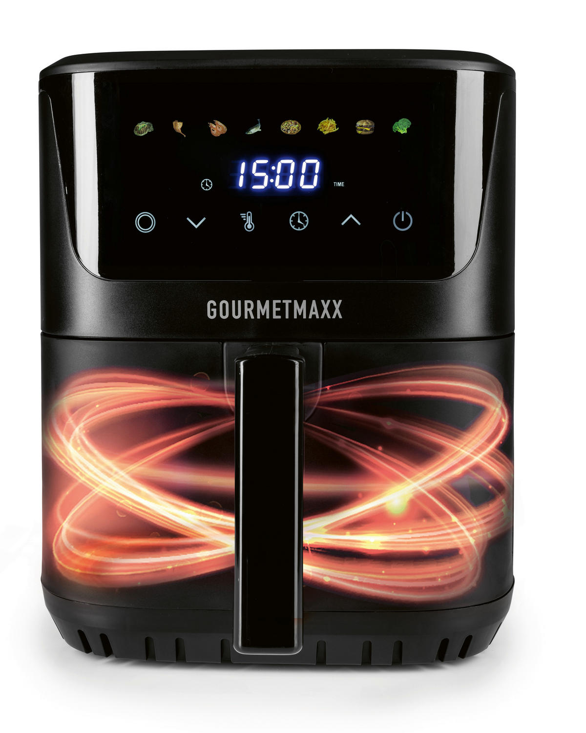GOURMETmaxx Heißluftfritteuse schwarz Kunststoff B/H/L: ca. 39,1x33,5x28,6 cm ca. 6,5 l Heißluftfritteuse 19183 - schwarz (28,60/39,10/33,50cm) - GOURMETmaxx