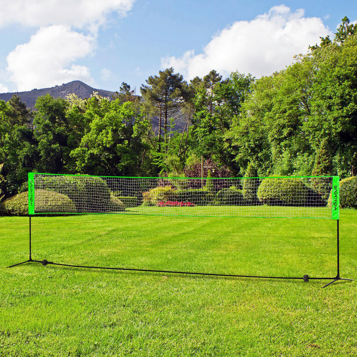 SPORTNOW Badminton-Set bunt Polyethylen B/H/L: ca. 103x155x510 cm Badminton-Set - bunt (510,00/103,00/155,00cm) - SPORTNOW