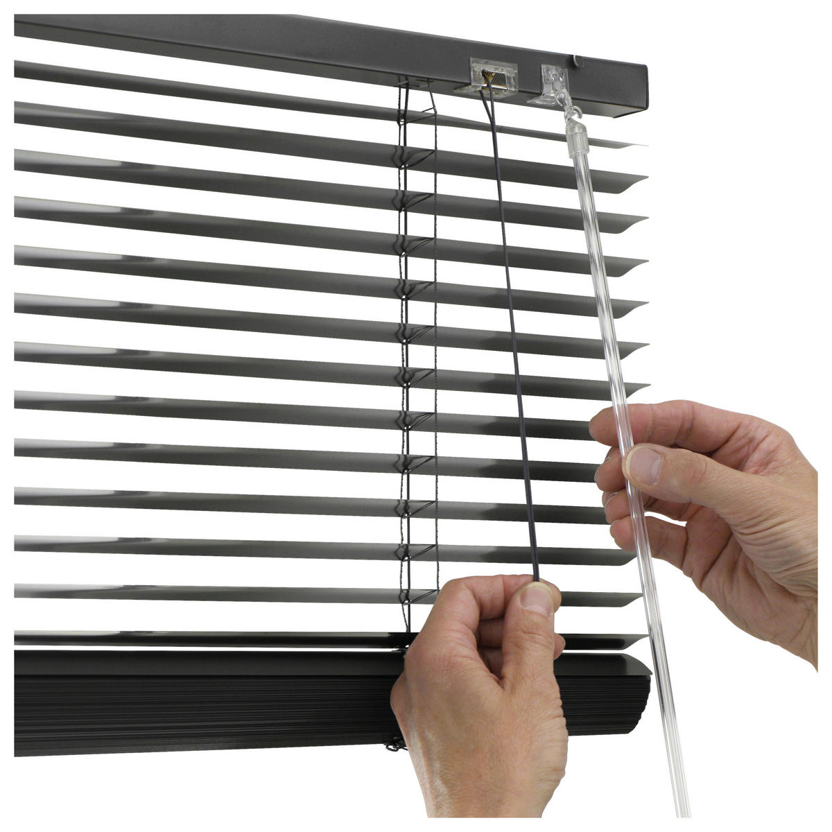 Alu-Jalousie anthrazit B/L: ca. 80x175 cm Jalousie_Alu - anthrazit (80,00/175,00cm) - Boviva