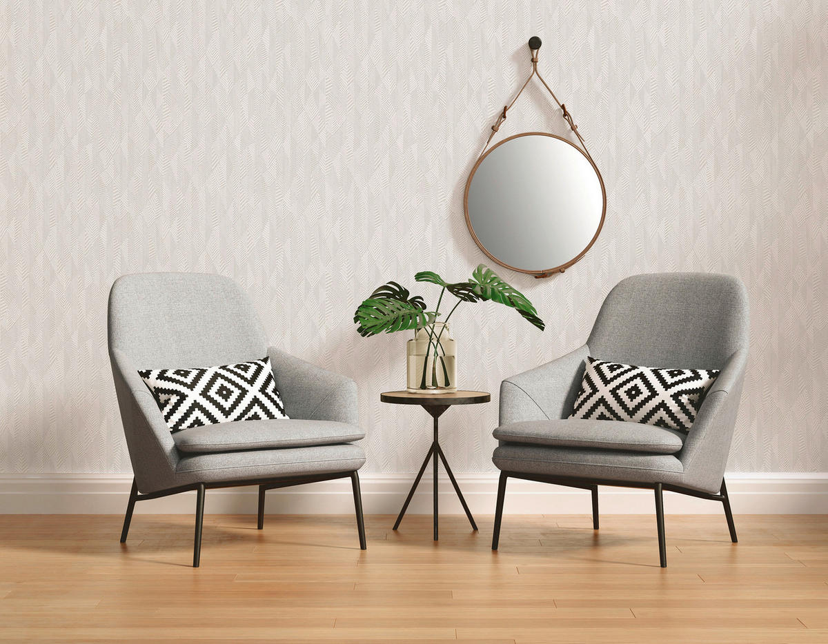 A.S.Creation Vliestapete Club Tropicana Grafik creme B/L: ca. 53x1005 cm Club Tropicana - creme (53,00/1005,00cm) - A.S.Creation